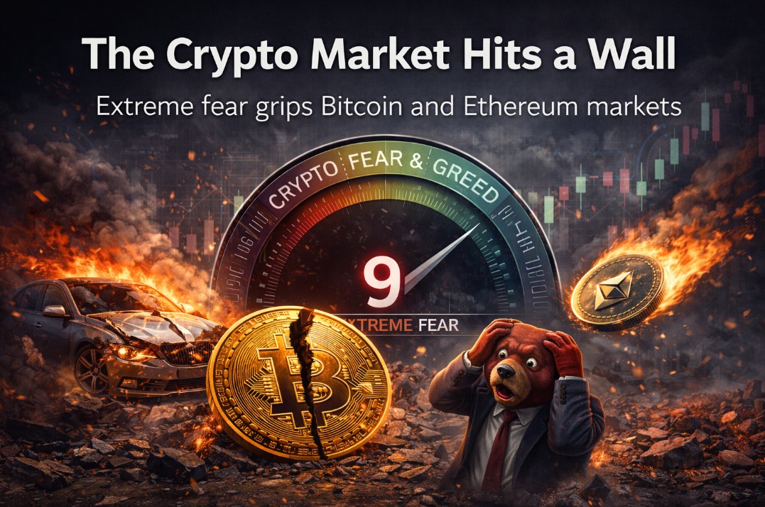 The Crypto Market Hits a Wall: Extreme Volatility, Extreme Fear, and a Market That Feels Compressed