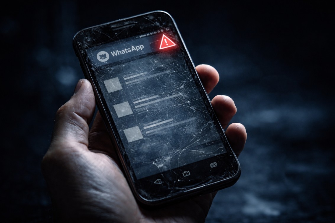 old-android-phone-whatsapp-error-warning